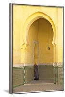 Interior of Mausoleum of Moulay Ismail, Meknes, Morocco, North Africa, Africa-Neil-Framed Photographic Print