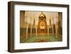 Interior of Mausoleum of Moulay Ismail, Meknes, Morocco, North Africa, Africa-Neil-Framed Photographic Print