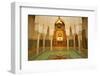 Interior of Mausoleum of Moulay Ismail, Meknes, Morocco, North Africa, Africa-Neil-Framed Photographic Print