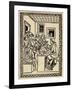 Interior of Medieval University-null-Framed Giclee Print