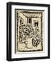 Interior of Medieval University-null-Framed Giclee Print