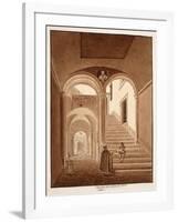 Interior of Michelangelo's House, 1833-Agostino Tofanelli-Framed Giclee Print