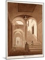 Interior of Michelangelo's House, 1833-Agostino Tofanelli-Mounted Giclee Print