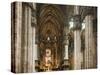 Interior of Milan Cathedral, Piazza Duomo, Milan, Lombardy, Italy, Europe-Ben Pipe-Stretched Canvas