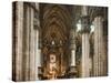 Interior of Milan Cathedral, Piazza Duomo, Milan, Lombardy, Italy, Europe-Ben Pipe-Stretched Canvas