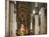 Interior of Milan Cathedral, Piazza Duomo, Milan, Lombardy, Italy, Europe-Ben Pipe-Mounted Photographic Print