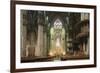 Interior of Milan Cathedral, Piazza Duomo, Milan, Lombardy, Italy, Europe-Ben Pipe-Framed Photographic Print