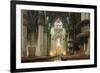 Interior of Milan Cathedral, Piazza Duomo, Milan, Lombardy, Italy, Europe-Ben Pipe-Framed Photographic Print