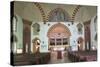 Interior of Mosque Church, Pecs, Southern Transdanubia, Hungary, Europe-Ian Trower-Stretched Canvas