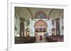 Interior of Mosque Church, Pecs, Southern Transdanubia, Hungary, Europe-Ian Trower-Framed Photographic Print