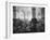 Interior of Munich Beer Hall, People Sitting at Long Tables, Toasting-Ralph Crane-Framed Photographic Print