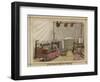 Interior Of My Tent. High Ground. Bangalore, 1863 - 1868-Harold Malet-Framed Giclee Print