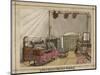 Interior Of My Tent. High Ground. Bangalore, 1863 - 1868-Harold Malet-Mounted Giclee Print