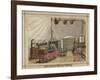 Interior Of My Tent. High Ground. Bangalore, 1863 - 1868-Harold Malet-Framed Giclee Print