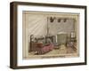 Interior Of My Tent. High Ground. Bangalore, 1863 - 1868-Harold Malet-Framed Giclee Print