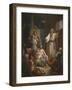 Interior of Noah's Ark, 1857-Joaquin oe Joaquim Ramirez-Framed Giclee Print