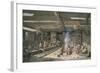 Interior of Nootka Native American House, 1778-John Wootton-Framed Giclee Print