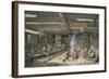 Interior of Nootka Native American House, 1778-John Wootton-Framed Giclee Print