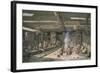 Interior of Nootka Native American House, 1778-John Wootton-Framed Giclee Print