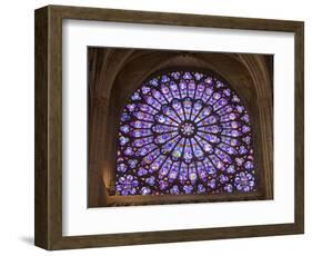 Interior of Notre Dame Cathedral, Paris, France-Jim Zuckerman-Framed Photographic Print