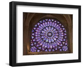 Interior of Notre Dame Cathedral, Paris, France-Jim Zuckerman-Framed Photographic Print