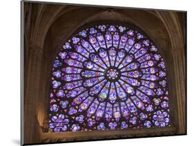 Interior of Notre Dame Cathedral, Paris, France-Jim Zuckerman-Mounted Photographic Print