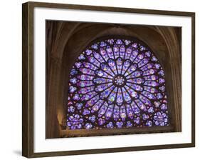 Interior of Notre Dame Cathedral, Paris, France-Jim Zuckerman-Framed Photographic Print