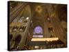 Interior of Notre Dame Cathedral, Paris, France-Jim Zuckerman-Stretched Canvas