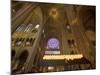 Interior of Notre Dame Cathedral, Paris, France-Jim Zuckerman-Mounted Photographic Print