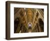 Interior of Notre Dame Cathedral with Pipe Organ in Background, Paris, France-Jim Zuckerman-Framed Photographic Print