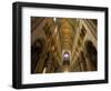 Interior of Notre Dame Cathedral with Pipe Organ in Background, Paris, France-Jim Zuckerman-Framed Photographic Print