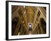 Interior of Notre Dame Cathedral with Pipe Organ in Background, Paris, France-Jim Zuckerman-Framed Photographic Print