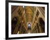 Interior of Notre Dame Cathedral with Pipe Organ in Background, Paris, France-Jim Zuckerman-Framed Photographic Print