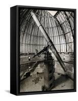 Interior of Observatory-null-Framed Stretched Canvas