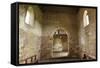 Interior of Oddas Chapel, Deerhurst, Gloucestershire, 2010-Peter Thompson-Framed Stretched Canvas