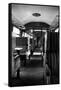 Interior Of Old Steam Train-neillang-Framed Stretched Canvas