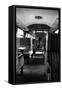 Interior Of Old Steam Train-neillang-Framed Stretched Canvas