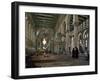 Interior of Omayad Mosque in the Old City, Damascus, Syria, Middle East-Nigel Blythe-Framed Photographic Print