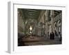 Interior of Omayad Mosque in the Old City, Damascus, Syria, Middle East-Nigel Blythe-Framed Photographic Print