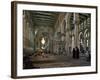 Interior of Omayad Mosque in the Old City, Damascus, Syria, Middle East-Nigel Blythe-Framed Photographic Print