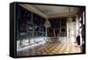 Interior of Palace on Water-null-Framed Stretched Canvas