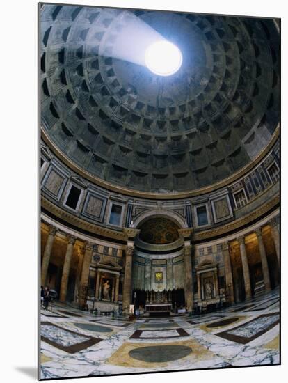 Interior of Pantheon-Bill Ross-Mounted Photographic Print