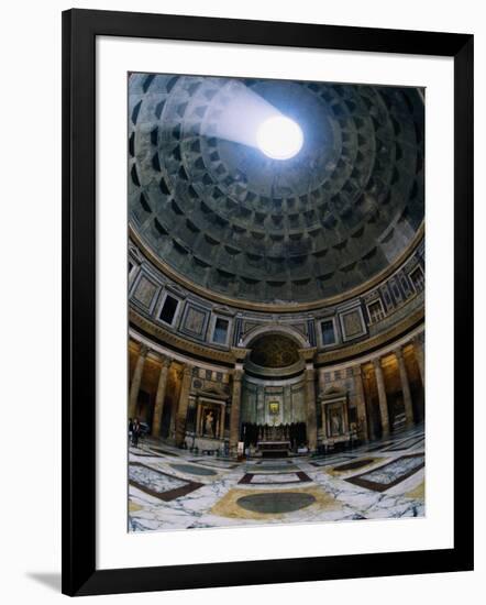 Interior of Pantheon-Bill Ross-Framed Photographic Print