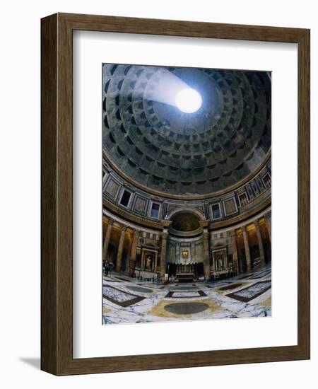 Interior of Pantheon-Bill Ross-Framed Photographic Print