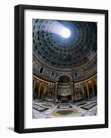 Interior of Pantheon-Bill Ross-Framed Photographic Print