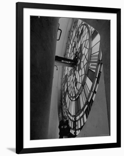 Interior of Parliament's Clock Tower-Hans Wild-Framed Photographic Print