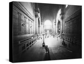 Interior of Pennsylvania Station-Philip Gendreau-Stretched Canvas
