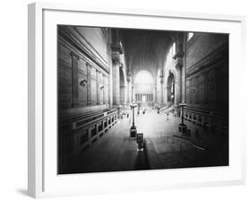 Interior of Pennsylvania Station-Philip Gendreau-Framed Photographic Print