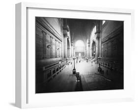 Interior of Pennsylvania Station-Philip Gendreau-Framed Photographic Print