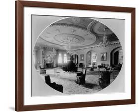 Interior of Ponce De Leon Hotel, (St. Augustine, Florida)-George Barker-Framed Photographic Print